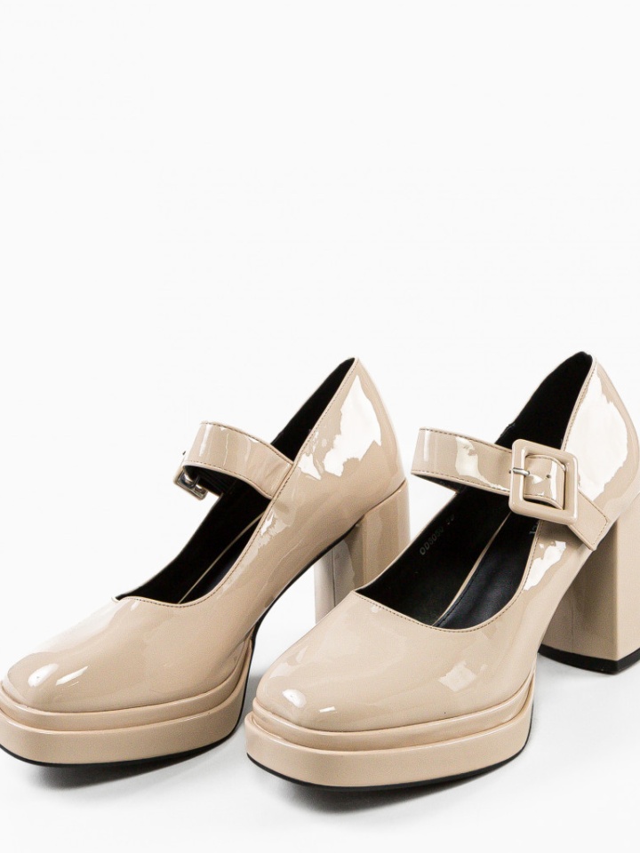 Scarpe da donna Beige Hanna - Img 5