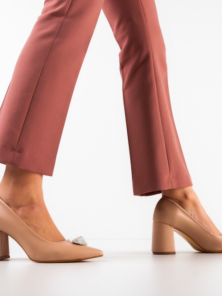 Scarpe da donna Beige Helsink - Img 1