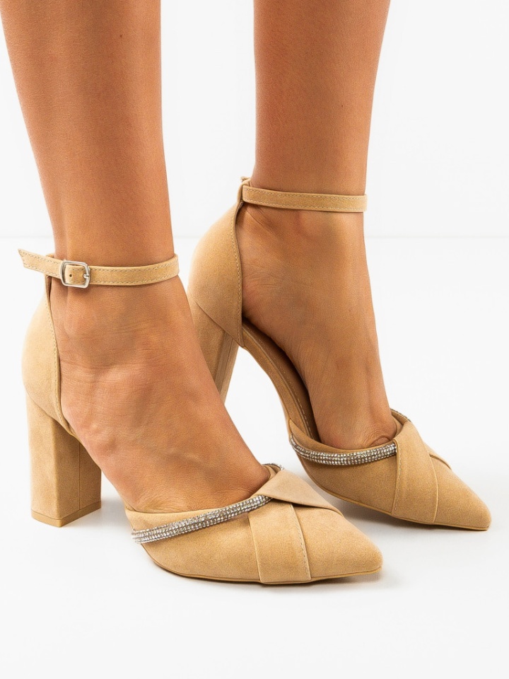 Scarpe da donna Beige Kahuran - Img 3