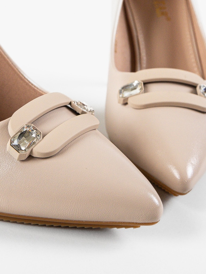 Scarpe da donna Beige Maliro - Img 7