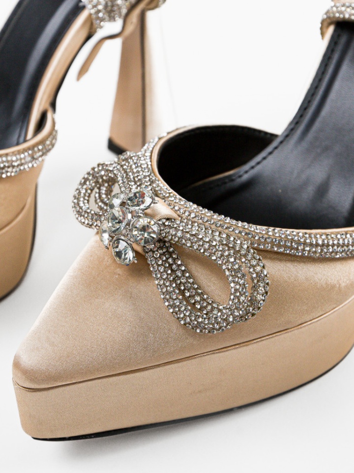 Scarpe da donna Beige Mariette - Img 7