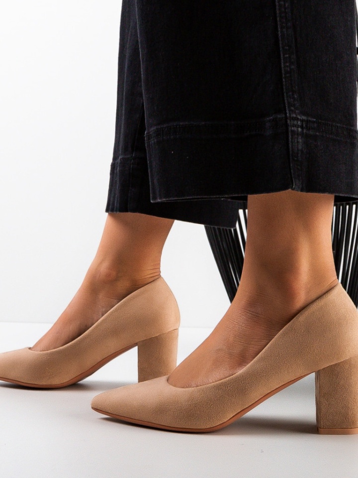 Scarpe da donna Beige Monty - Img 4