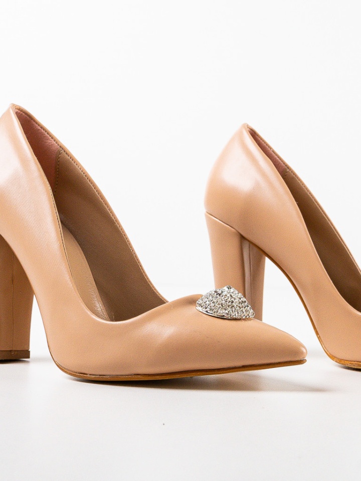 Scarpe da donna Beige Munyr - Img 6