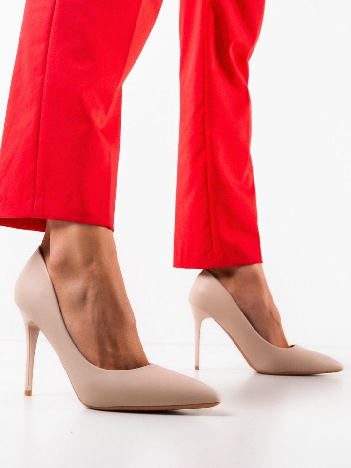 Scarpe da donna Beige Oknam - Img 3