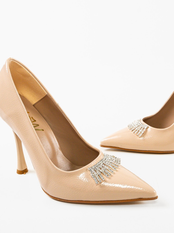 Scarpe da donna Beige Perma - Img 5