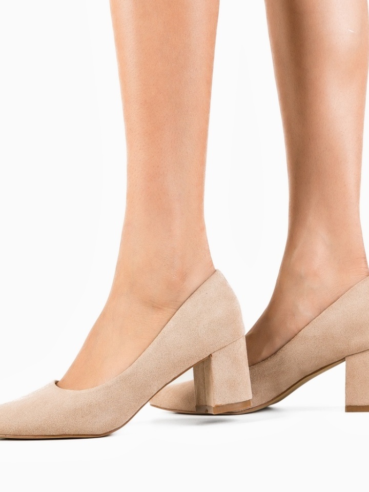 Scarpe da donna Beige Popeq - Img 1