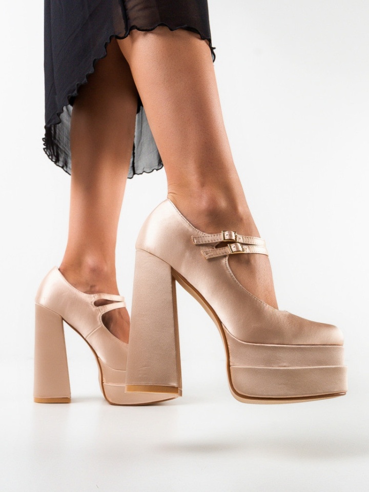 Scarpe da donna Beige Rivera - Img 1