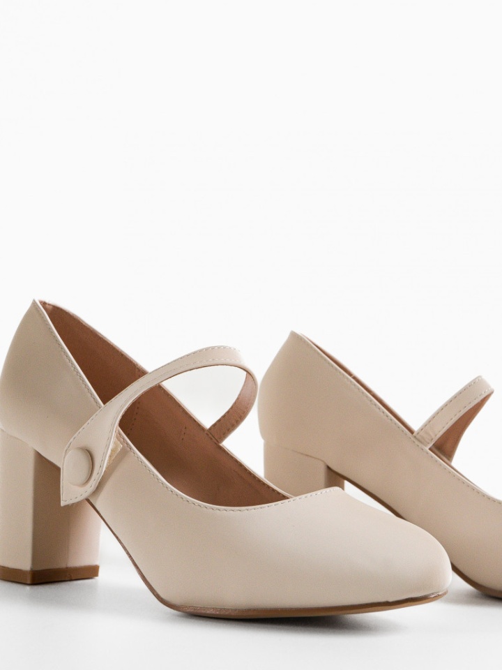 Scarpe da donna Beige Rossella - Img 4