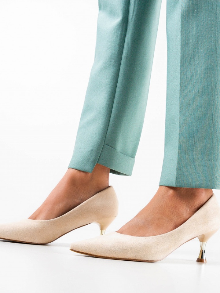 Scarpe da donna Beige Trois - Img 6