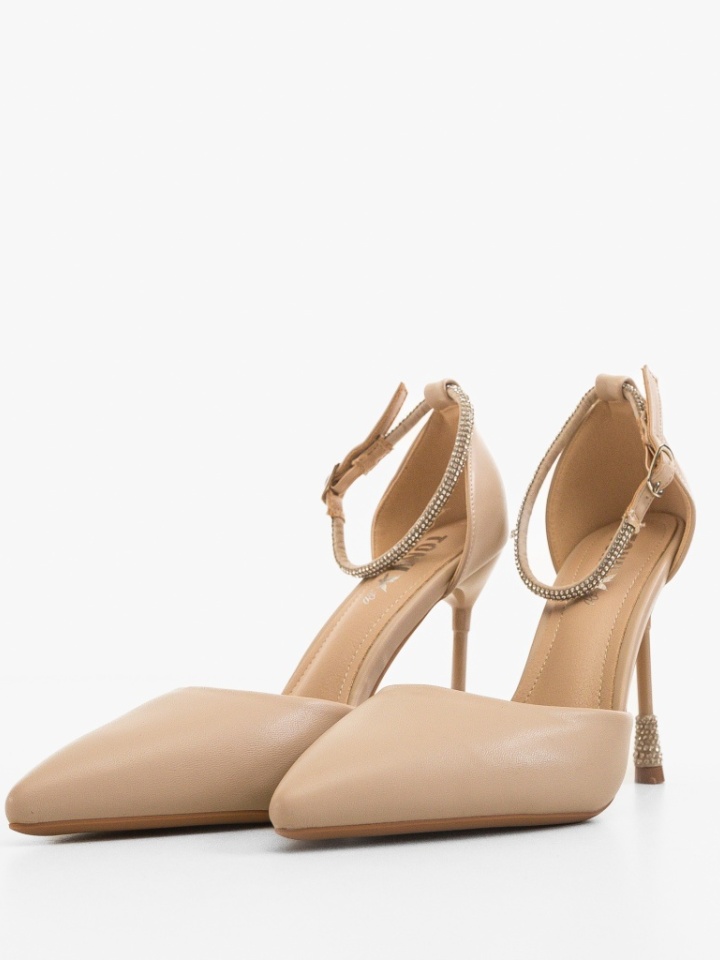 Scarpe da donna Beige Yanu - Img 4