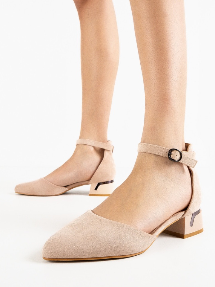 Scarpe da donna Beige Zahra - Img 4
