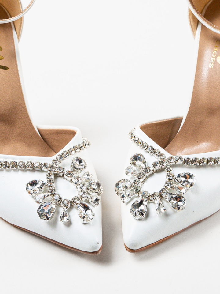 Scarpe da donna Bianche Alabyna - Img 14