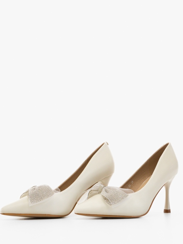 Scarpe da donna Bianche Bylay - Img 3