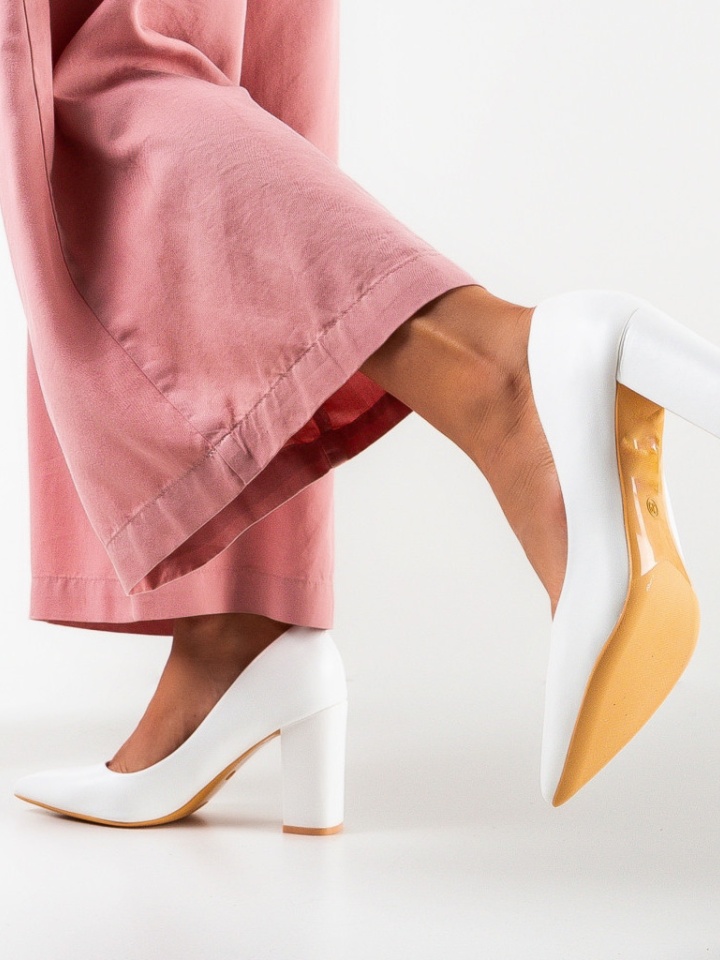 Scarpe da donna Bianche Dodson - Img 9