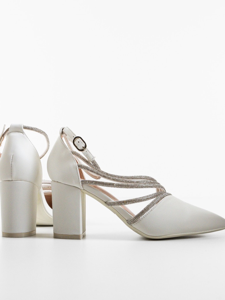 Scarpe da donna Bianche Elitis - Img 6
