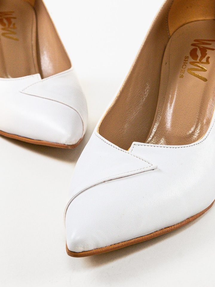 Scarpe da donna Bianche Jafanza - Img 6
