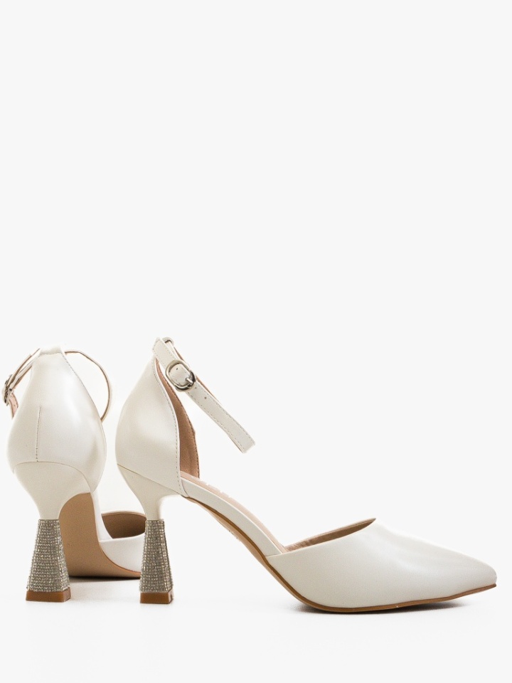 Scarpe da donna Bianche Nencia - Img 4