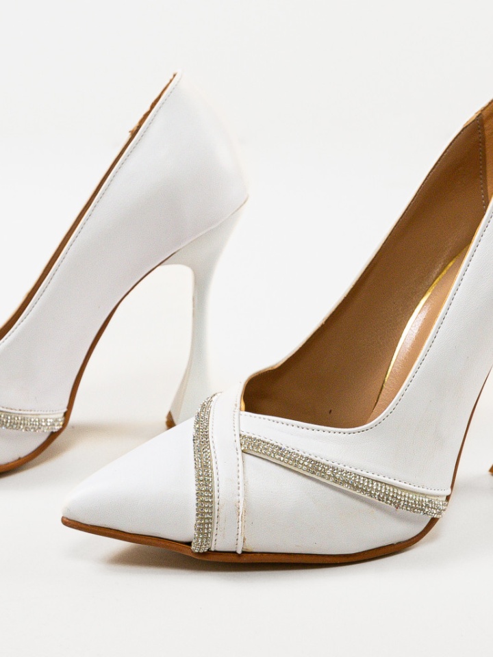 Scarpe da donna Bianche Revuele - Img 5