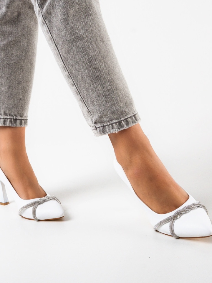 Scarpe da donna Bianche Yajo - Img 12