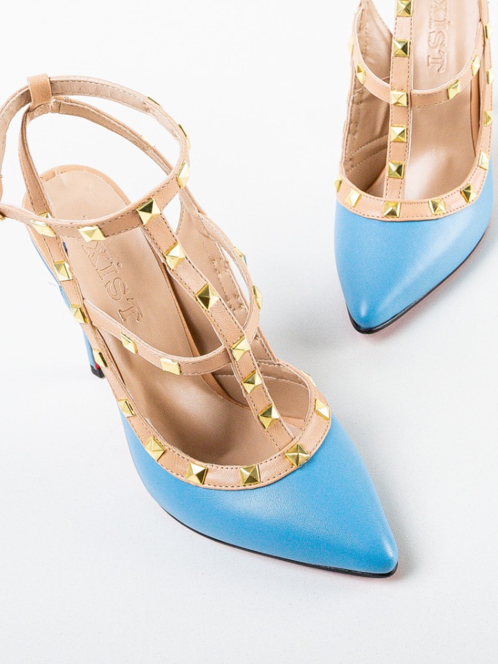 Scarpe da donna Blu Habile - Img 6