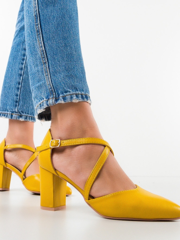 Scarpe da donna Gialle Rahma - Img 3
