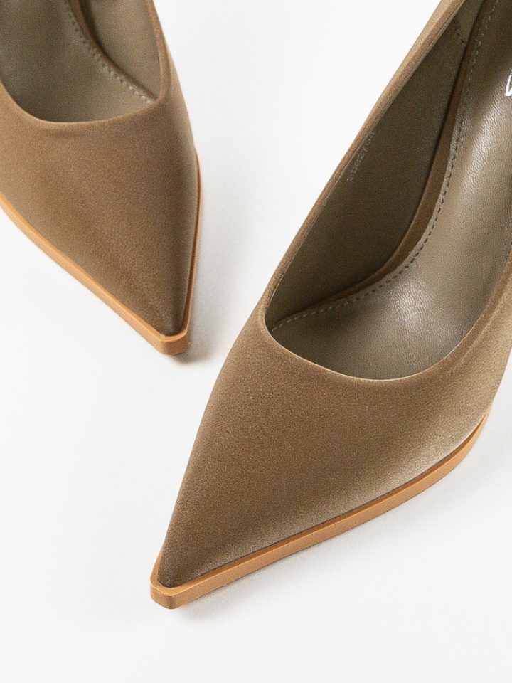 Scarpe da donna Khaki Demoux - Img 6