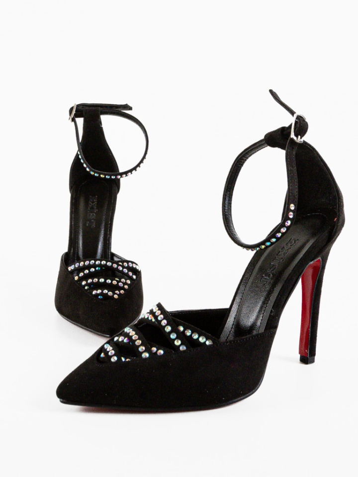 Scarpe da donna Nere Alchonya - Img 6
