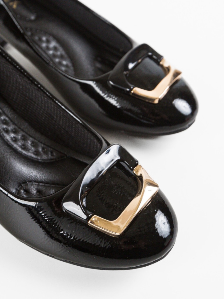 Scarpe da donna Nere Collier - Img 4