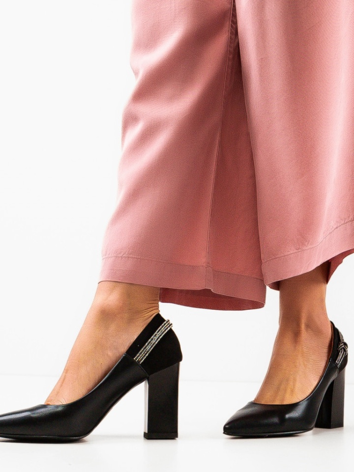 Scarpe da donna Nere Gergina - Img 4
