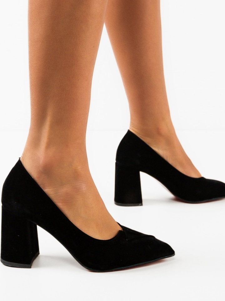 Scarpe da donna Nere Jafanza - Img 2