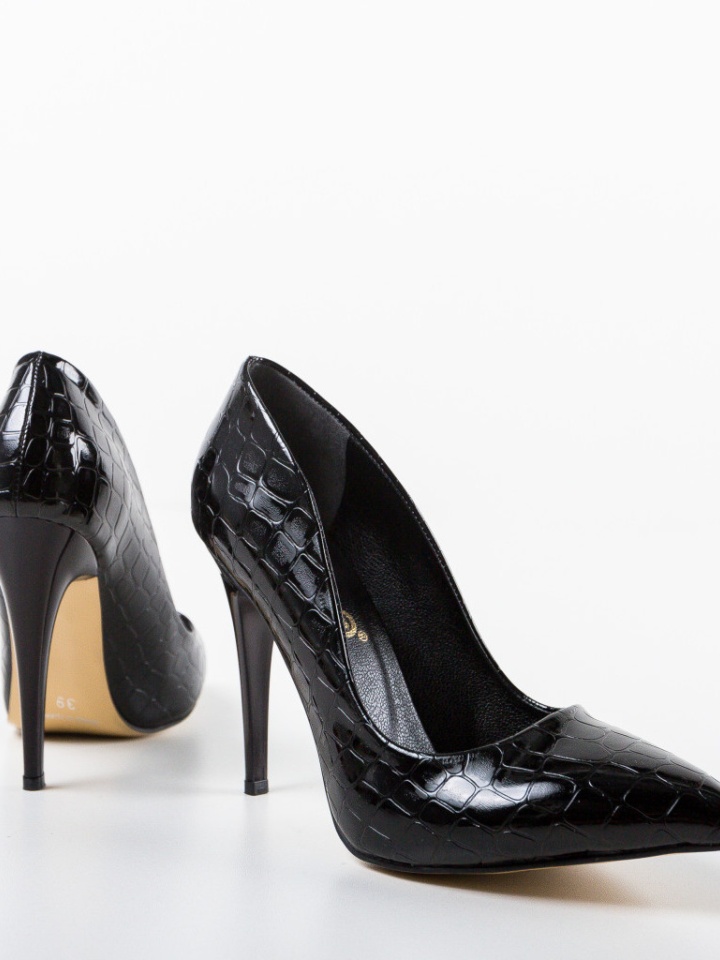 Scarpe da donna Nere Pefeba 2 - Img 12