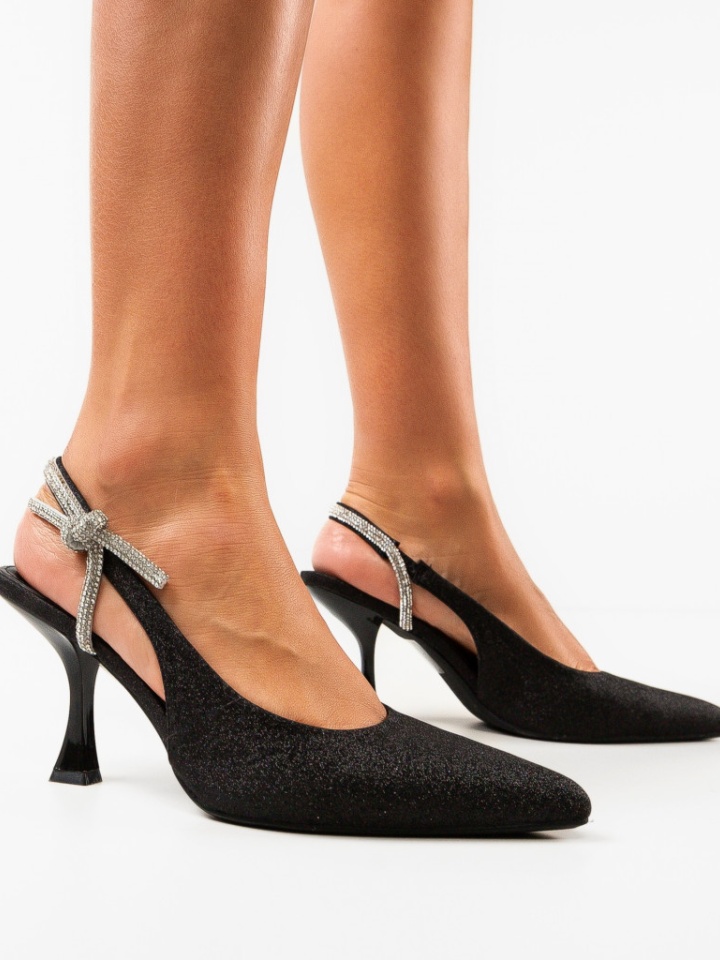 Scarpe da donna Nere Qam - Img 2