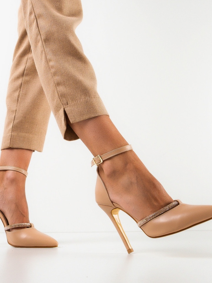 Scarpe da donna Nude Naban - Img 5