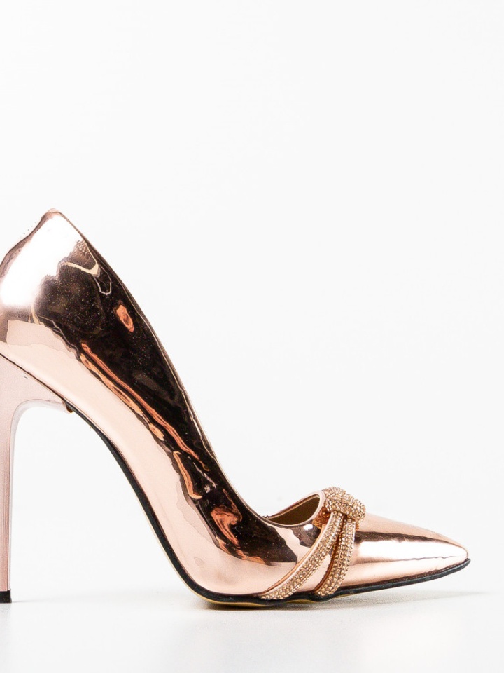 Scarpe da donna Oro Casette - Img 5