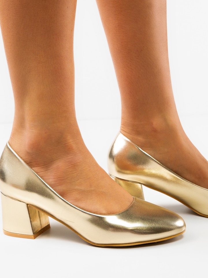 Scarpe da donna Oro Cobb - Img 3