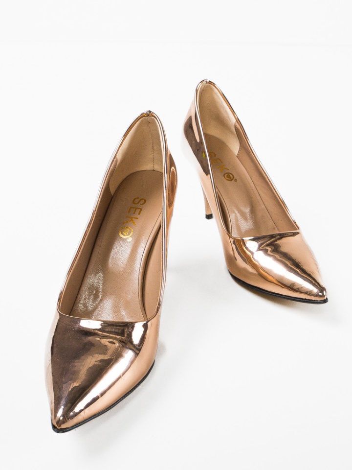 Scarpe da donna Oro Jensy - Img 16