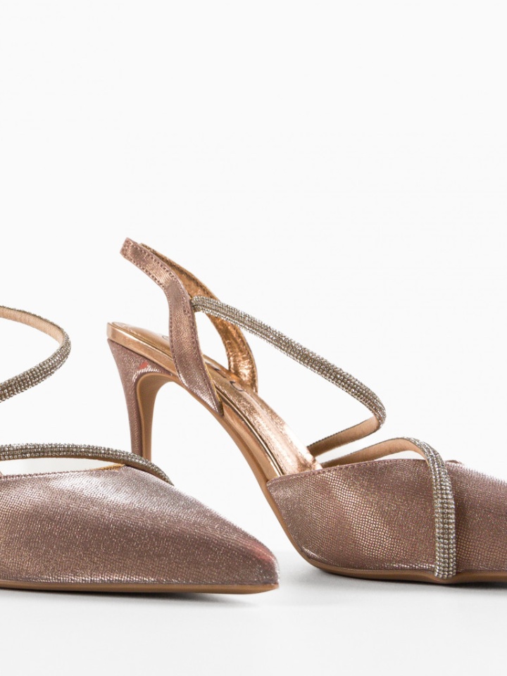 Scarpe da donna Oro Lemartes - Img 5