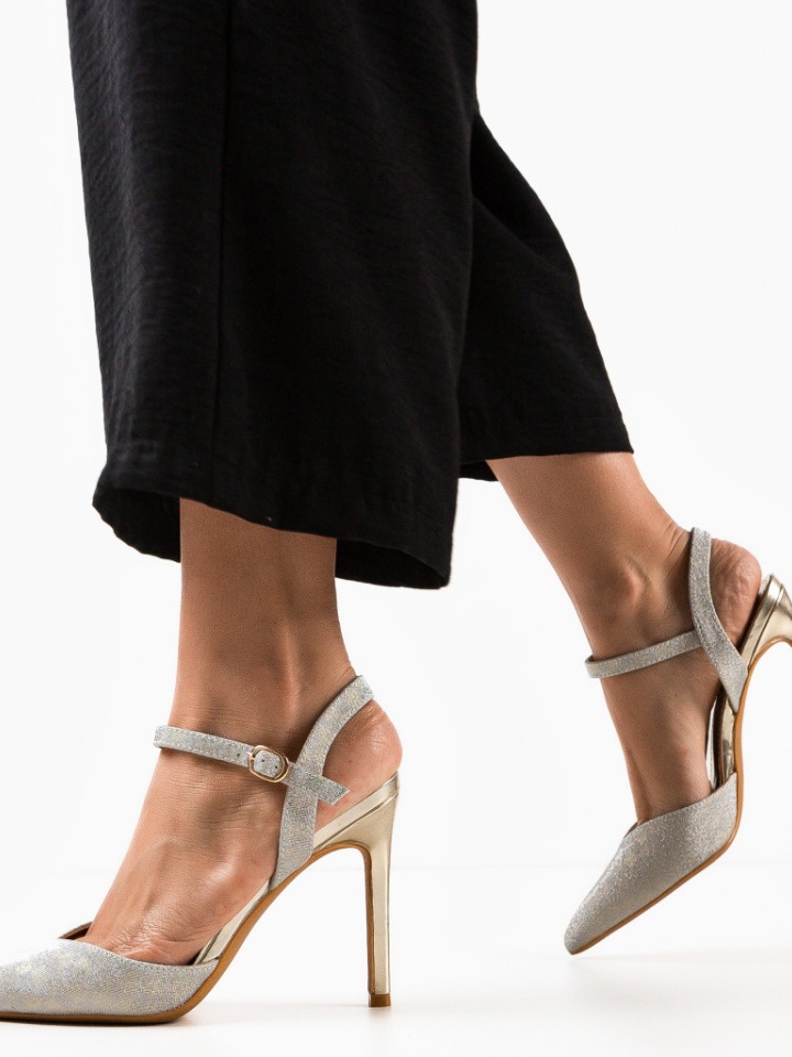 Scarpe da donna Oro Valborg - Img 11