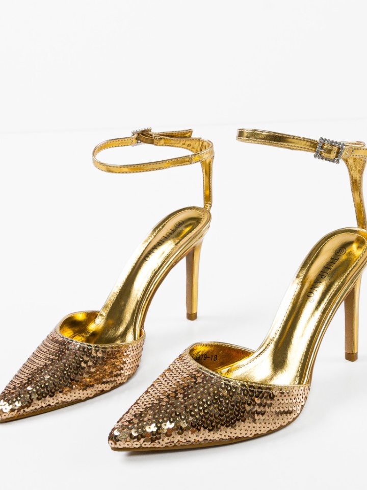 Scarpe da donna Oro Zhelimi - Img 6