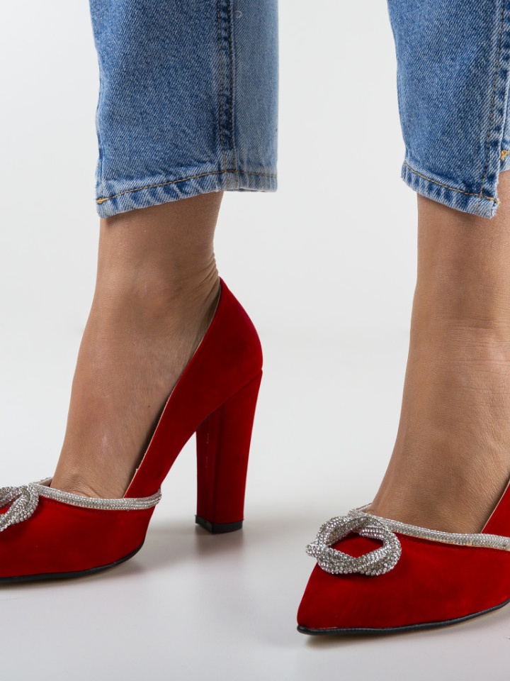 Scarpe da donna Rosse Amintire - Img 9