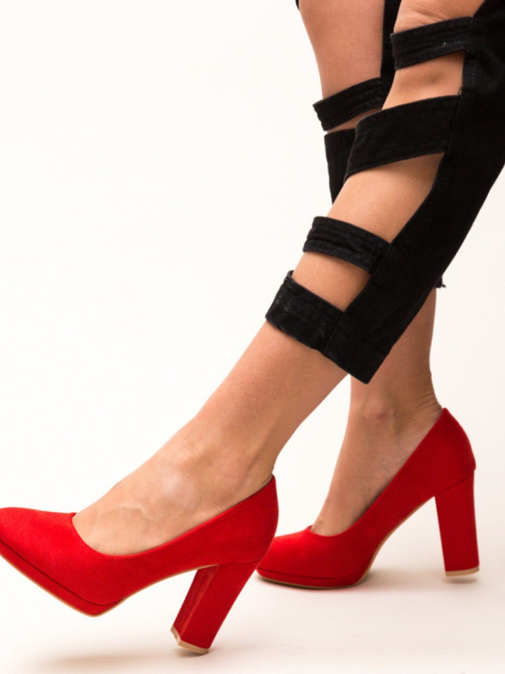 Scarpe da donna Rosse Dezgo - Img 7