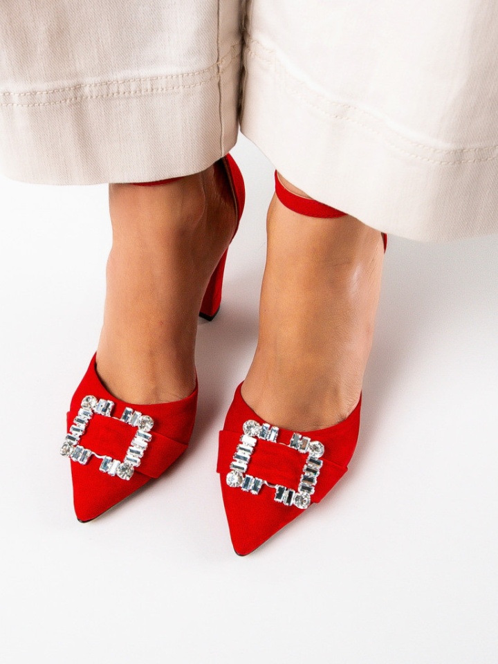 Scarpe da donna Rosse Dolurum - Img 8