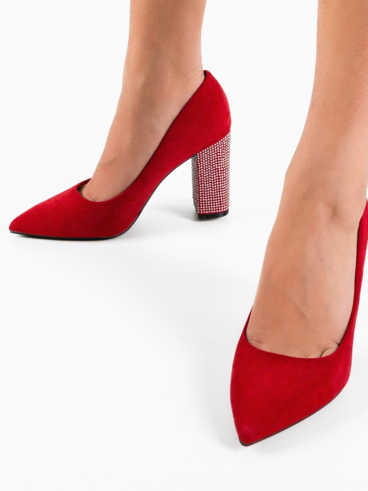 Scarpe da donna Rosse Evely - Img 2
