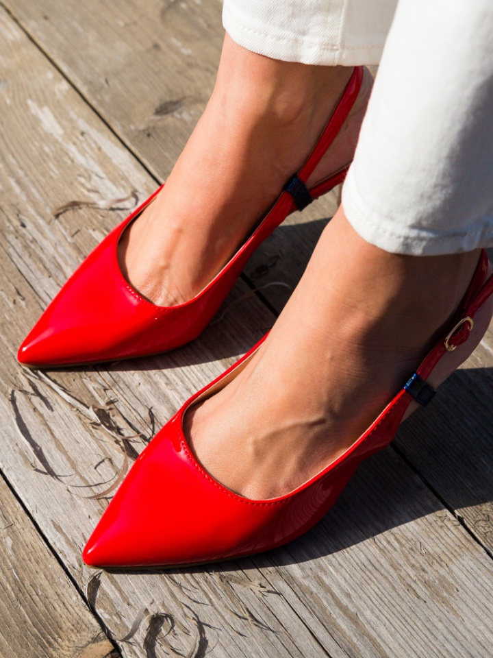 Scarpe da donna Rosse Haraj - Img 2