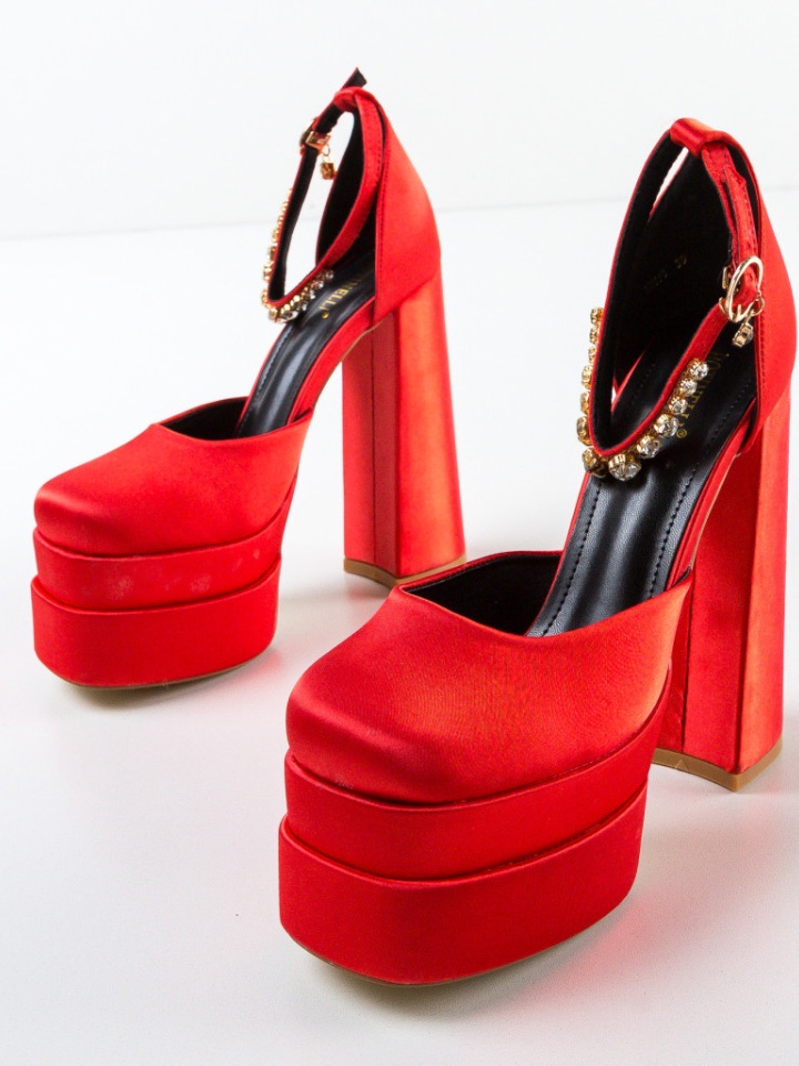 Scarpe da donna Rosse Iman - Img 13