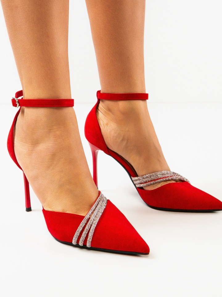 Scarpe da donna Rosse Jagger - Img 1