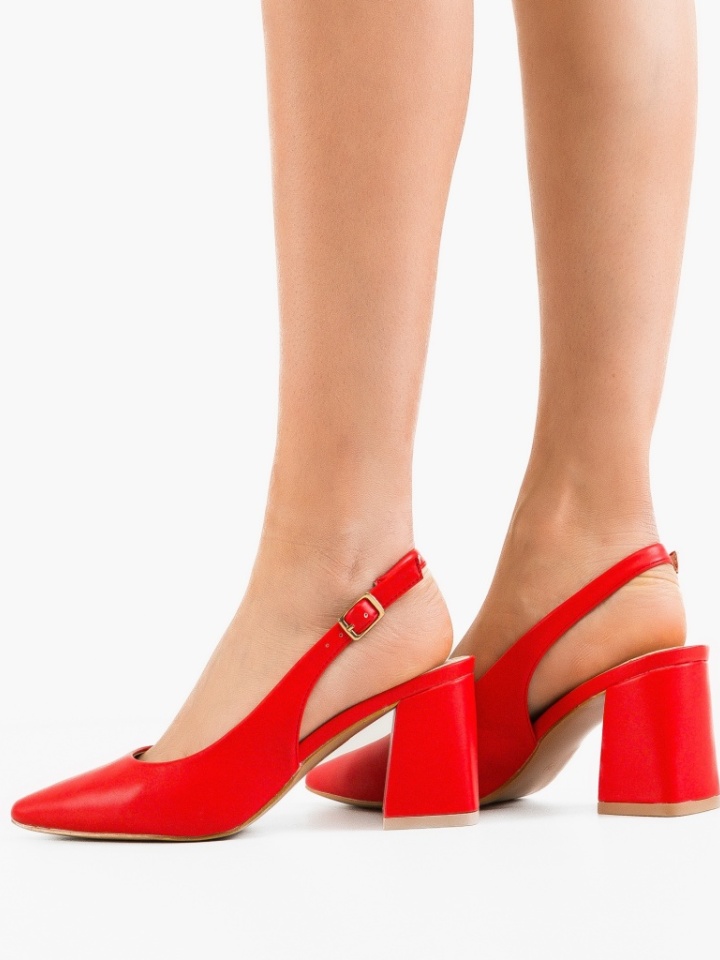 Scarpe da donna Rosse Justin - Img 4