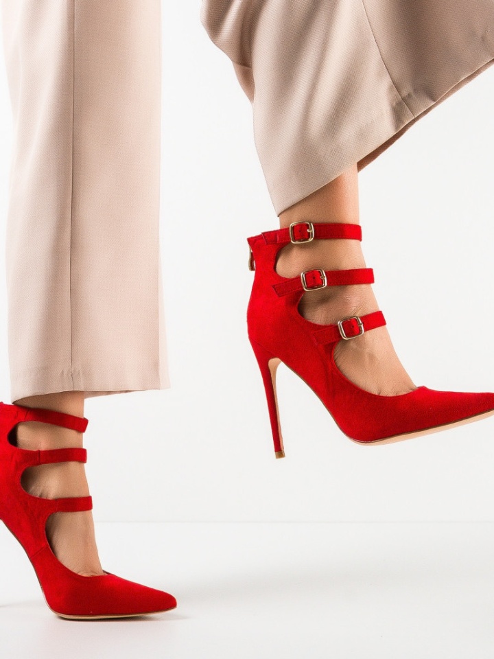 Scarpe da donna Rosse Lane - Img 11