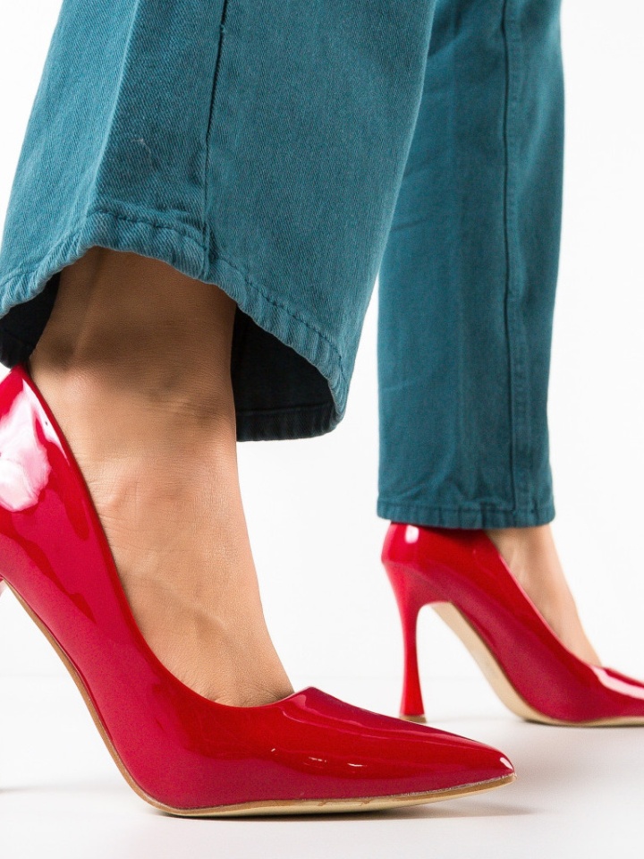 Scarpe da donna Rosse Lindo - Img 5
