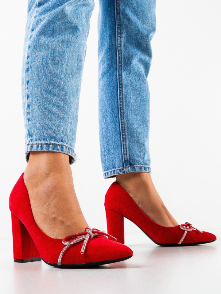 Scarpe da donna Rosse Nieve - Img 4